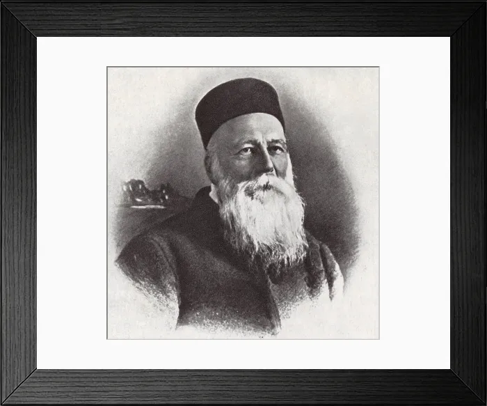 Framed Print : Jean Henri Dunant, Swiss Humanitarian Framed Print : Jean Henri Dunant, Swiss Humanitarian
