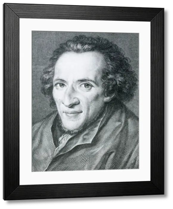 Framed Print : Moses Mendelssohn, German Philosopher Framed Print : Moses Mendelssohn, German Philosopher