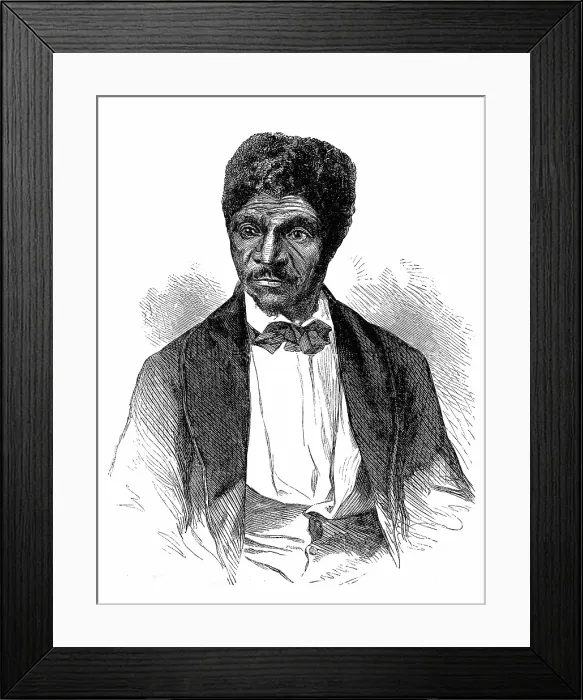 Framed Print : Dred Scott, American Civil Rights Hero Framed Print : Dred Scott, American Civil Rights Hero
