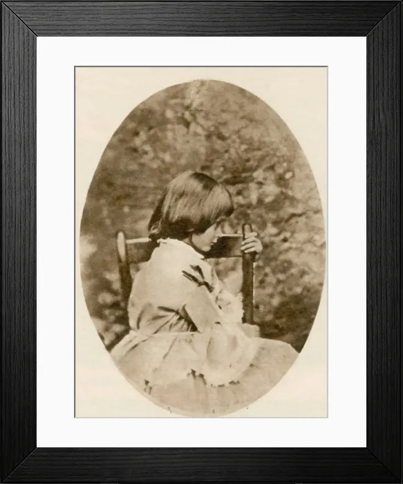 Framed Print : Alice Liddell, Alice's Adventures in Wonderland Framed Print : Alice Liddell, Alice's Adventures in Wonderland
