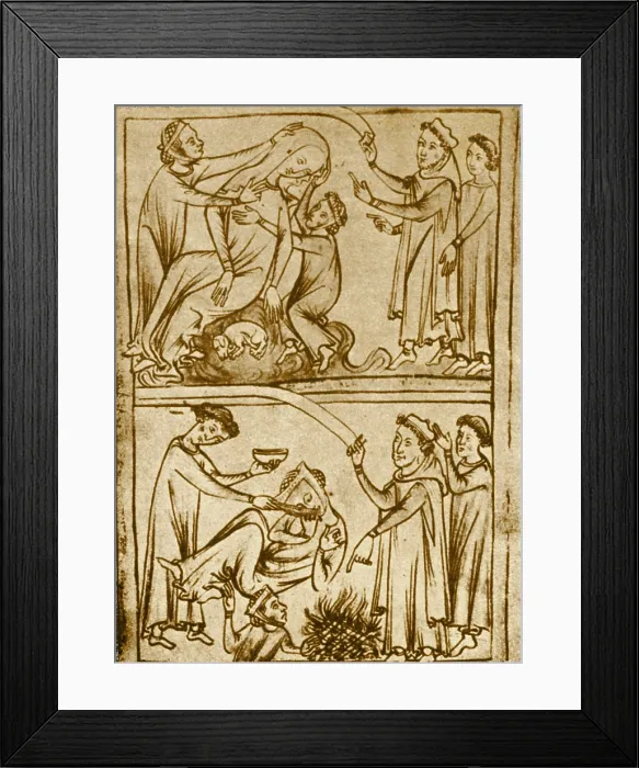 Framed Print : Saint Valentine