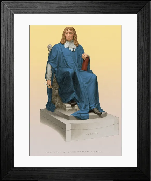 Framed Print : Isaac Barrow, English Mathematician Framed Print : Isaac Barrow, English Mathematician