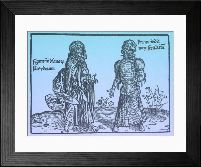Framed Print : Itinerary to the Holy Land, 1486