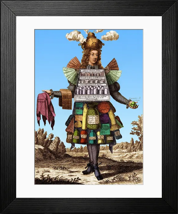 Framed Print : The Perfumist, 17th Century Framed Print : The Perfumist, 17th Century