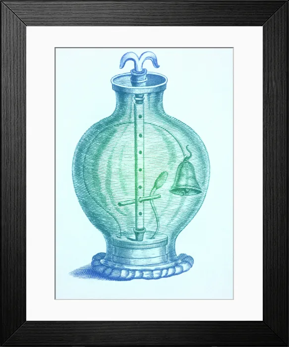 Framed Print : Robert Boyle's air pumps