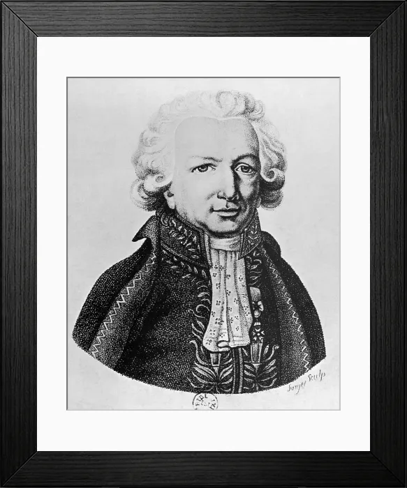 Framed Print : Louis-Antoine de Bougainville, French Explorer Framed Print : Louis-Antoine de Bougainville, French Explorer