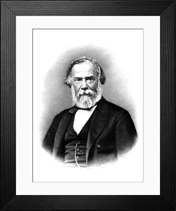 Framed Print : Charles Brown-Sequard, Mauritian Physiologist