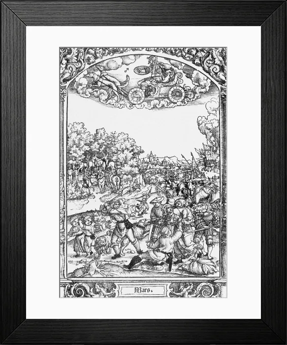 Framed Print : Mars, Roman God of War
