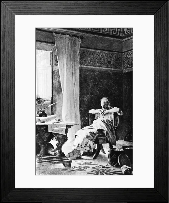 Framed Print : Archimedes, Ancient Greek Polymath