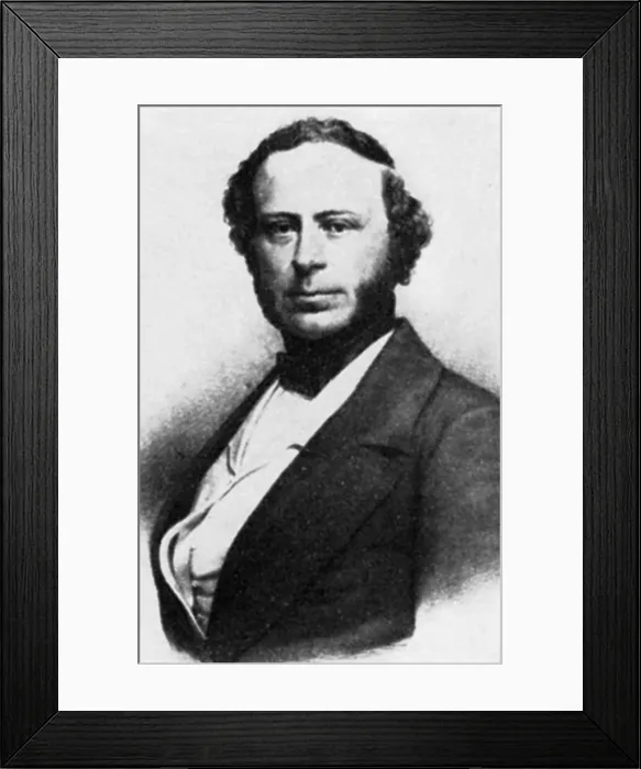 Framed Print : John Ericsson, Swedish-American Inventor