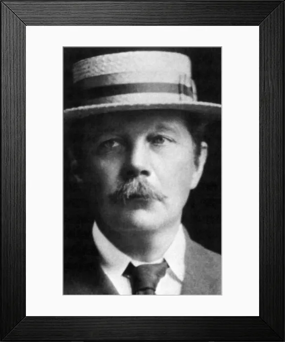 Framed Print : Arthur Conan Doyle, Scottish Author