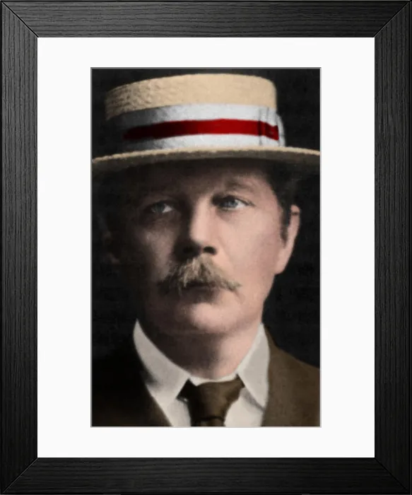 Framed Print : Arthur Conan Doyle, Scottish Author Framed Print : Arthur Conan Doyle, Scottish Author