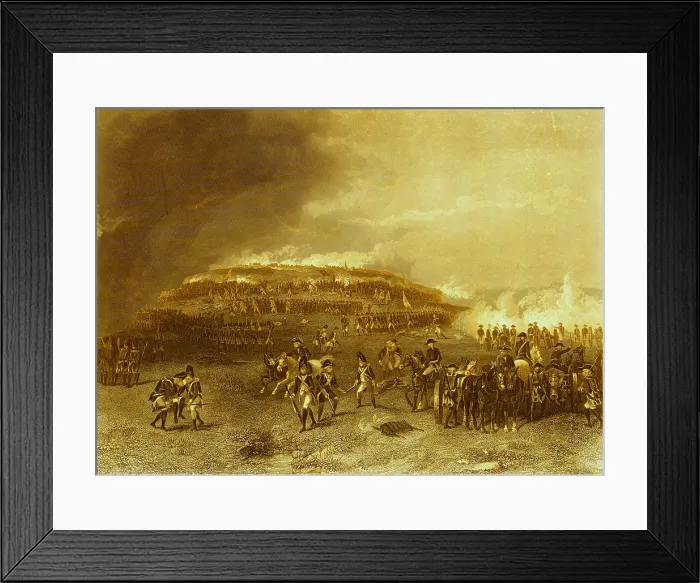 Framed Print : Battle of Bunker Hill, 1775 Framed Print : Battle of Bunker Hill, 1775