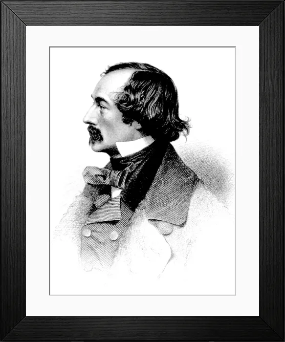 Framed Print : Elisha Kane, American Naval Doctor and Arctic Explorer Framed Print : Elisha Kane, American Naval Doctor and Arctic Explorer