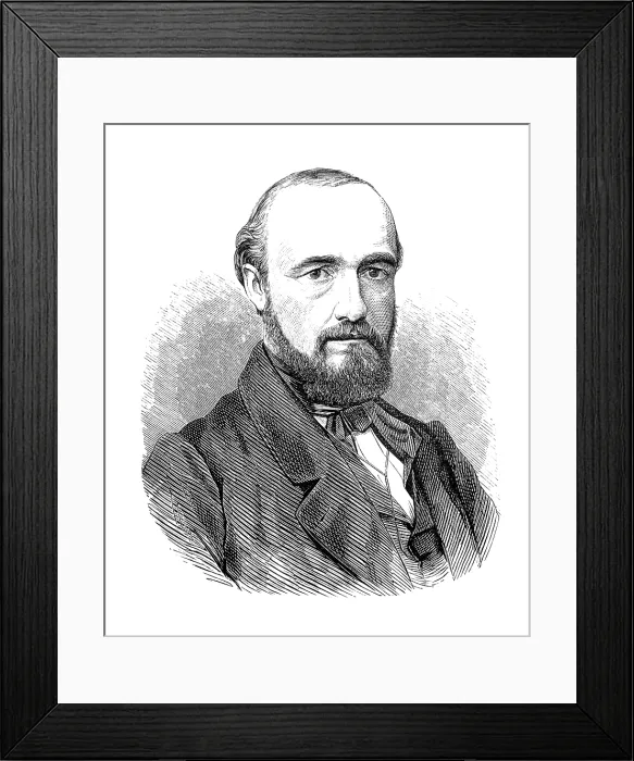 Framed Print : Carl Wunderlich, German Physician and Medical Educator Framed Print : Carl Wunderlich, German Physician and Medical Educator