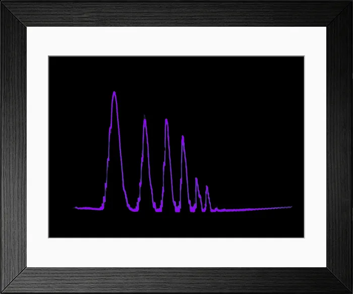 Framed Print : Sound Wave Framed Print : Sound Wave