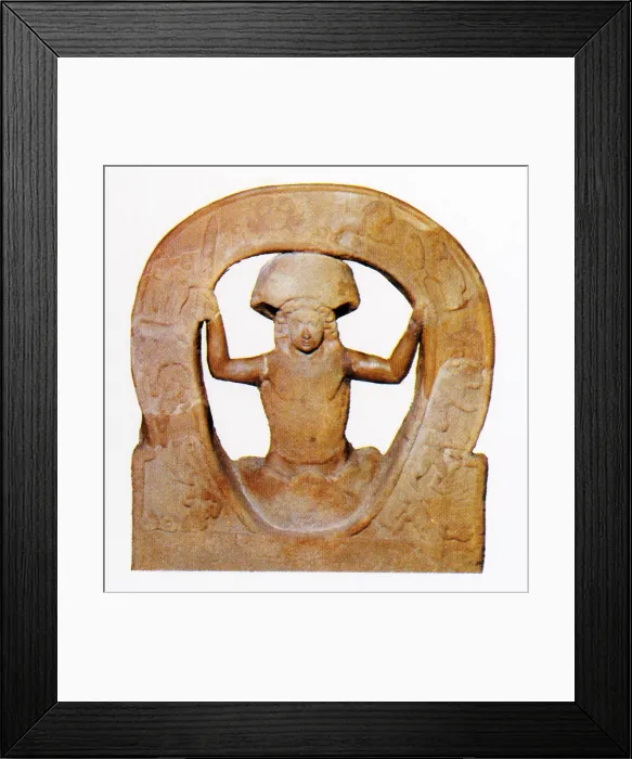 Framed Print : Birth of Mithras, Greek God