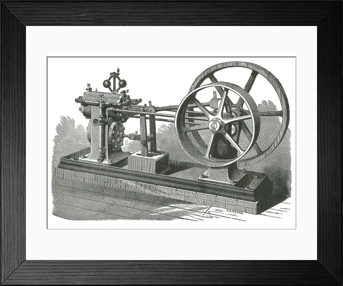 Framed Print : Brayton Hydro Carbon Engine Framed Print : Brayton Hydro Carbon Engine
