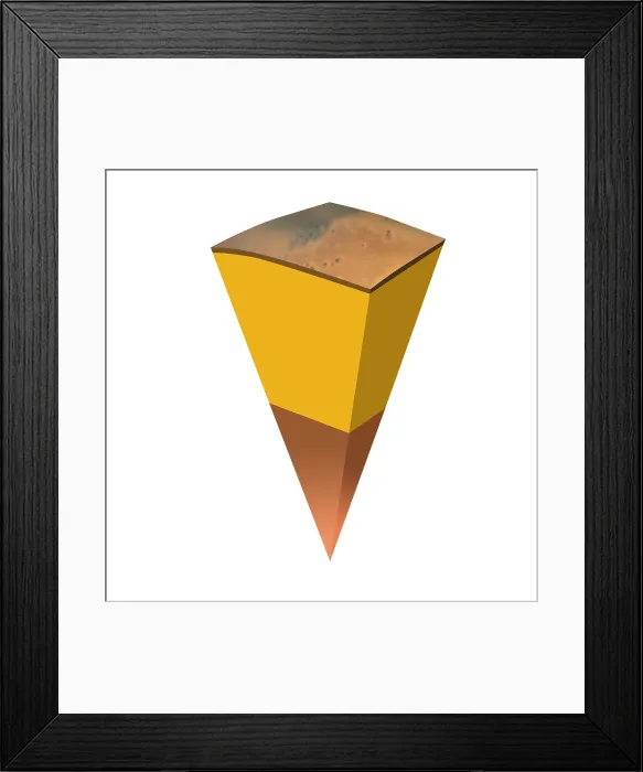Framed Print : Interior of Mars Framed Print : Interior of Mars