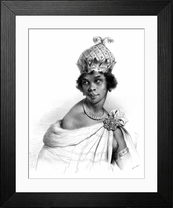 Framed Print : Ana Nzinga, Angolan Queen Framed Print : Ana Nzinga, Angolan Queen