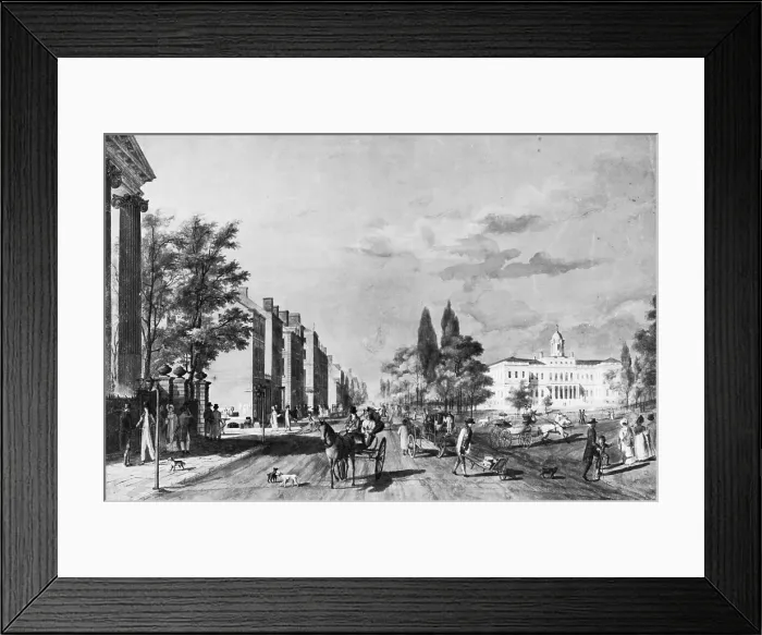 Framed Print : Broadway and City Hall, New York Framed Print : Broadway and City Hall, New York