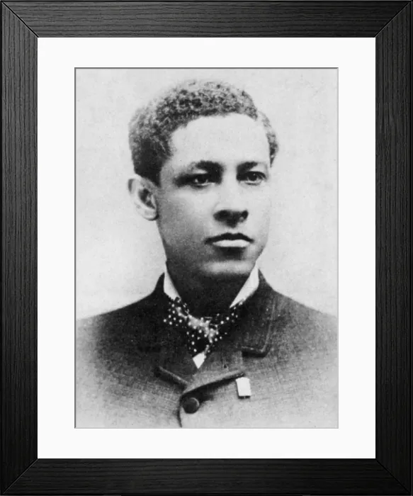 Framed Print : Jan Matzeliger, American Inventor