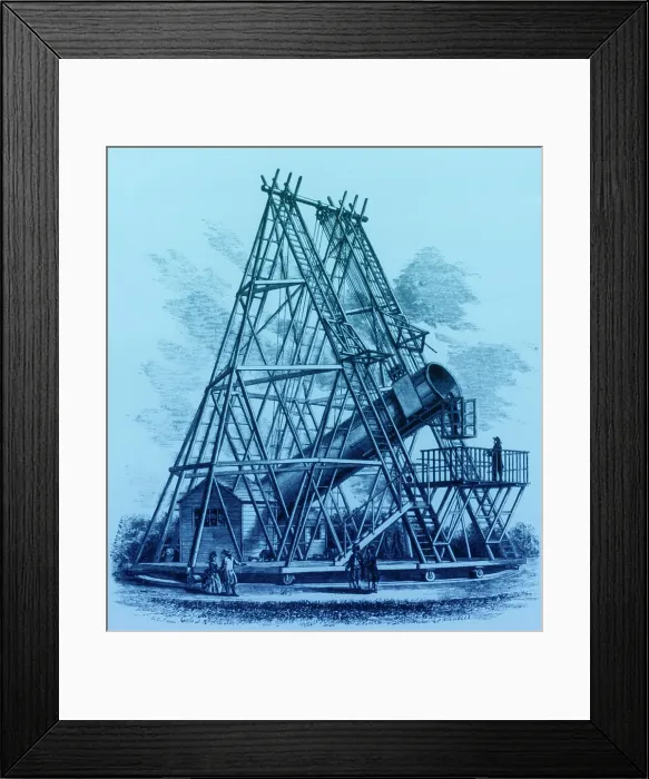 Framed Print : Reflecting Telescope, 1789 Framed Print : Reflecting Telescope, 1789