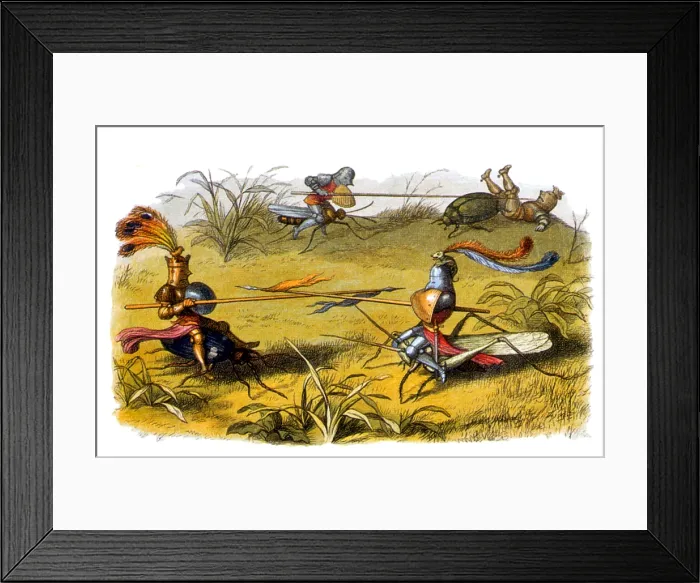 Framed Print : Fairy Knights, Legendary Creatures Framed Print : Fairy Knights, Legendary Creatures