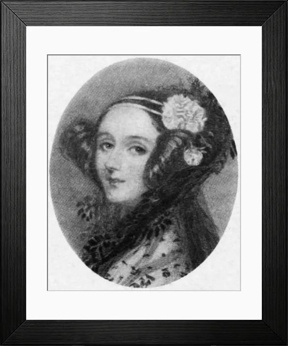 Framed Print : Ada Lovelace, English Mathematician Framed Print : Ada Lovelace, English Mathematician