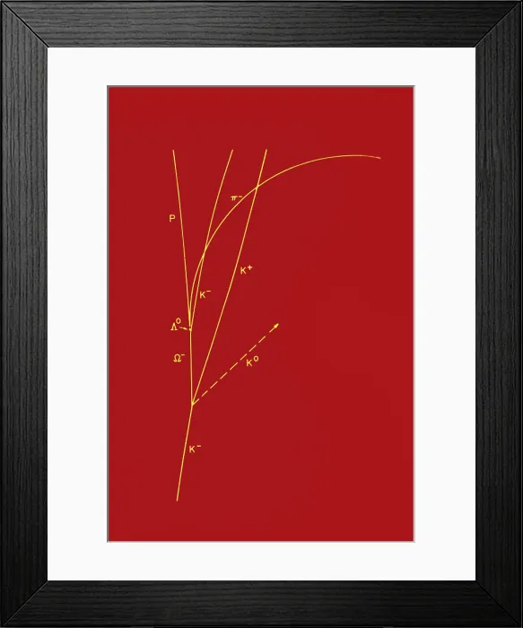 Framed Print : Omega Particle, 3rd Observation