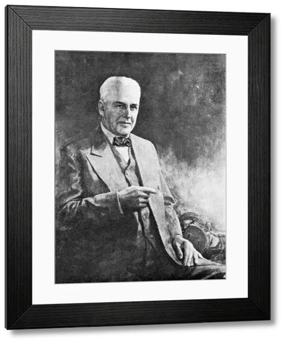 Framed Print : Robert Millikan, American Physicist Framed Print : Robert Millikan, American Physicist