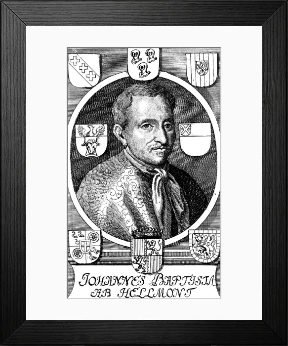 Framed Print : Jan Baptist van Helmont, Flemish Chemist and Physiologist Framed Print : Jan Baptist van Helmont, Flemish Chemist and Physiologist