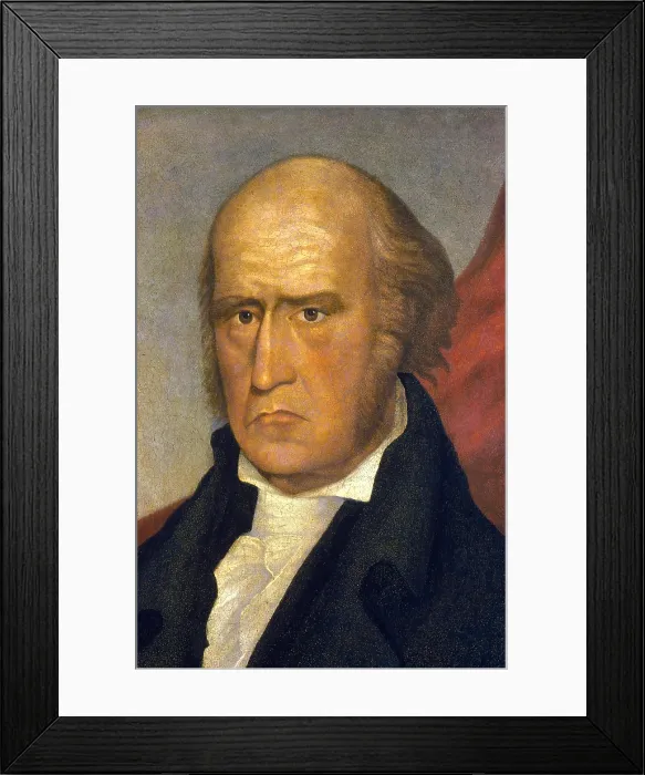 Framed Print : George Rogers Clark, American Military Officer