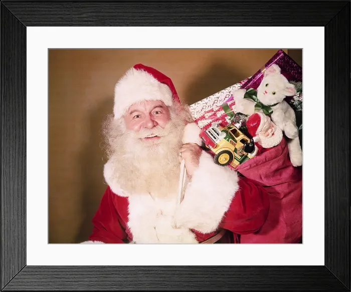 Framed Print : Santa Claus Framed Print : Santa Claus