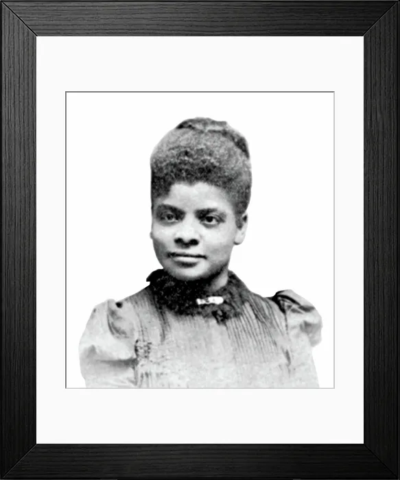 Framed Print : Ida B. Wells, American Journalist Framed Print : Ida B. Wells, American Journalist