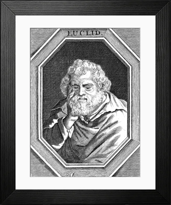 Framed Print : Euclid, Ancient Greek Mathematician Framed Print : Euclid, Ancient Greek Mathematician