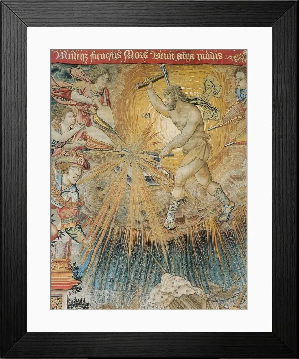 Framed Print : Vulcan, Roman God