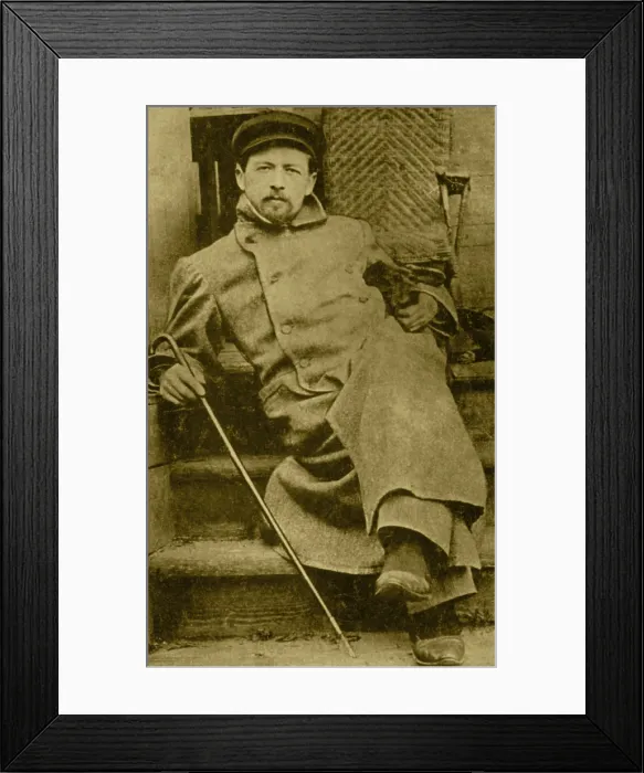 Framed Print : Anton Chekhov, Russian Physician and Author Framed Print : Anton Chekhov, Russian Physician and Author