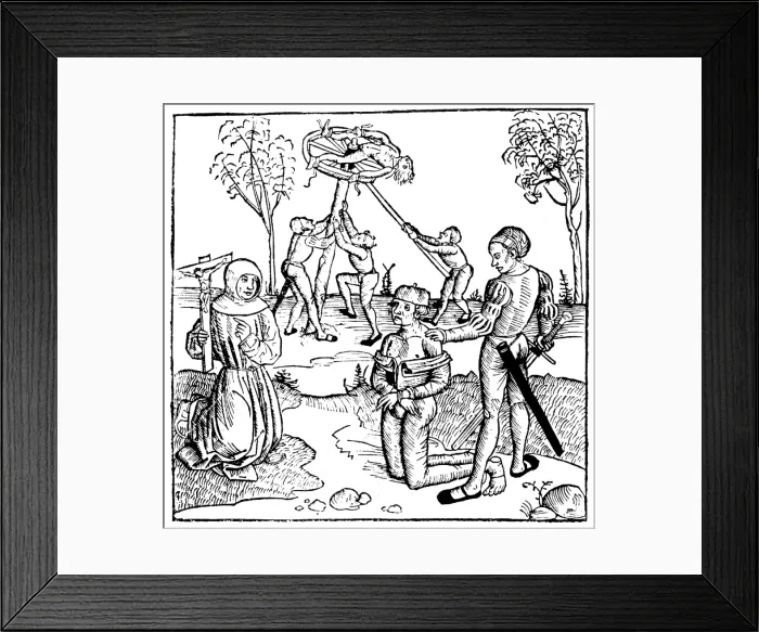 Framed Print : Halsgerichtsordnung of Bamberg, 1507 Framed Print : Halsgerichtsordnung of Bamberg, 1507