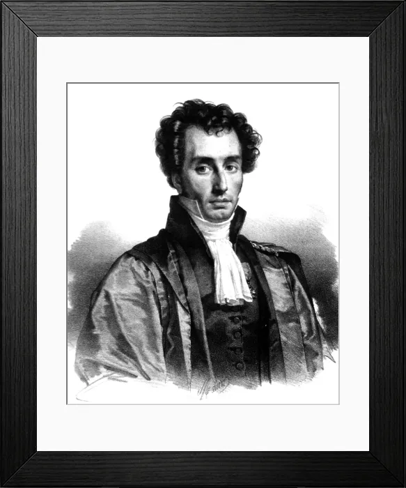 Framed Print : Mathieu Orfila, Spanish-French Toxicologist Framed Print : Mathieu Orfila, Spanish-French Toxicologist