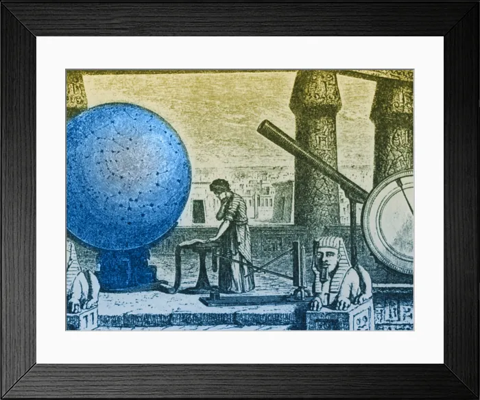 Framed Print : Ptolemy, Alexandria Observatory, 2nd Century Framed Print : Ptolemy, Alexandria Observatory, 2nd Century