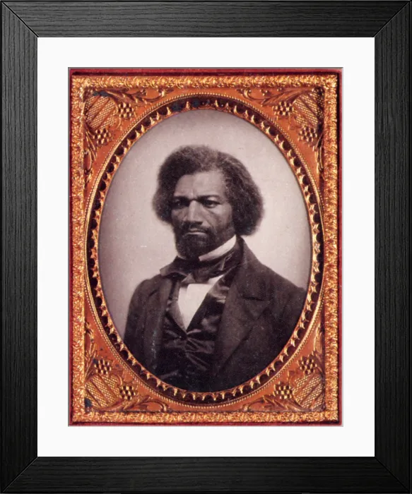 Framed Print : Frederick Douglass, American Abolitionist Framed Print : Frederick Douglass, American Abolitionist