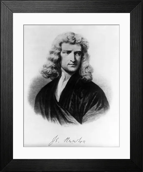 Framed Print : Isaac Newton, English Polymath Framed Print : Isaac Newton, English Polymath