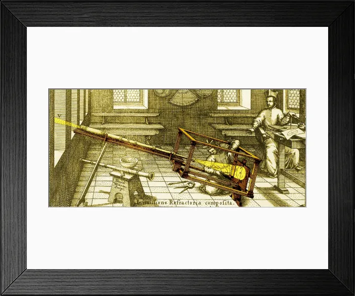 Framed Print : Christoph Scheiner, German Astronomer