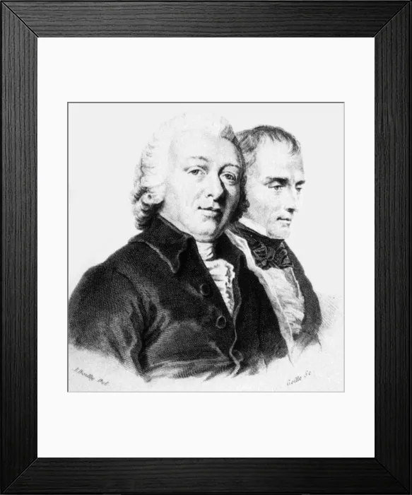 Framed Print : Desault and Bichat, French Anatomists Framed Print : Desault and Bichat, French Anatomists