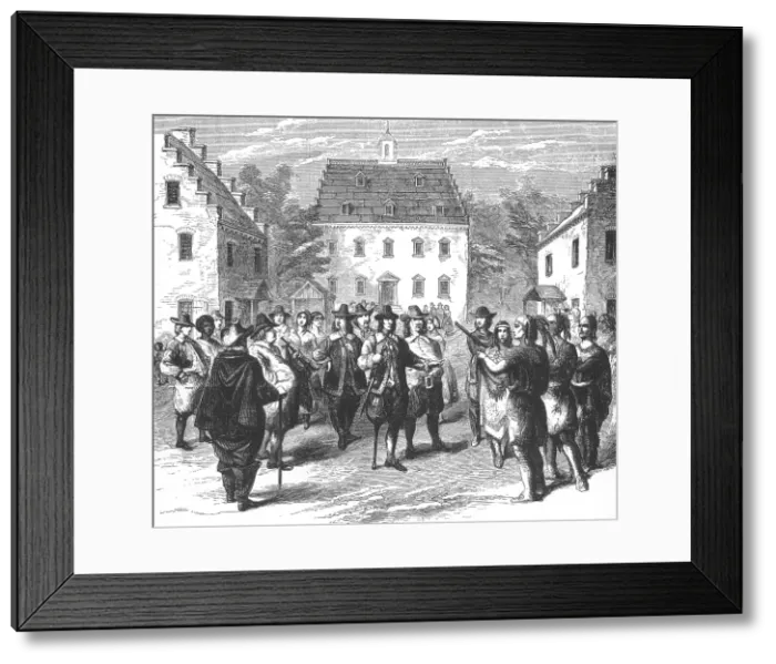 Framed Print : Peter Stuyvesant, 17th Century Framed Print : Peter Stuyvesant, 17th Century