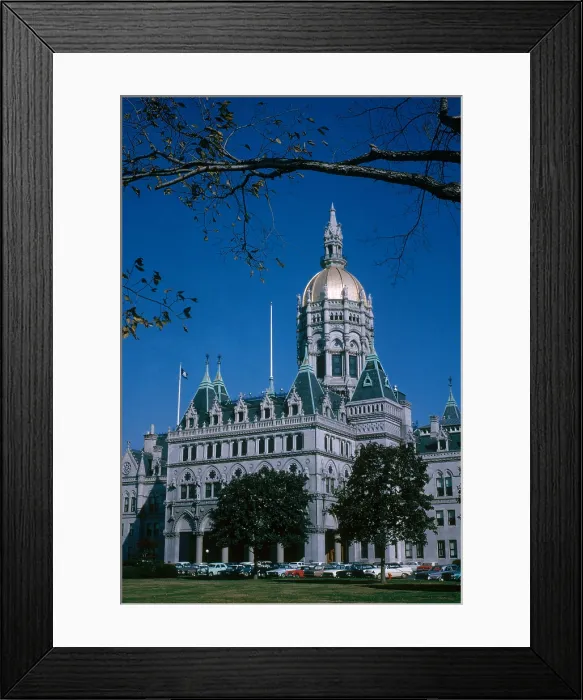 Framed Print : Connecticut State Capitol Building