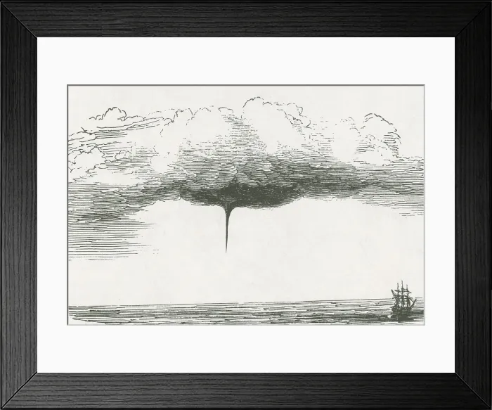 Framed Print : Waterspout Framed Print : Waterspout