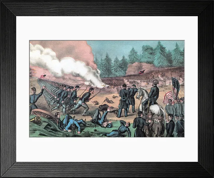 Framed Print : American Civil War, Battle of Cold Harbor, 1864 Framed Print : American Civil War, Battle of Cold Harbor, 1864