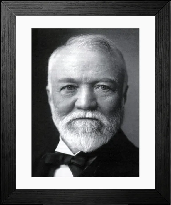 Framed Print : Andrew Carnegie, Scottish-American Industrialist Framed Print : Andrew Carnegie, Scottish-American Industrialist